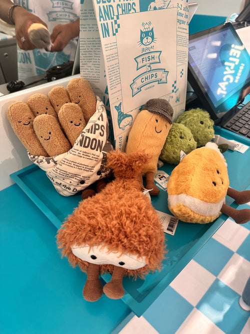 JELLYCAT Fish and Chips Set | 英國限定 炸魚套餐 (一套)