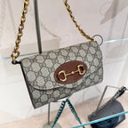 GUCCI 1955 Horsebit Handbag | 古馳 手袋 (啡色)