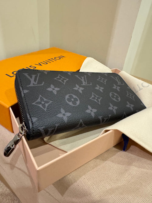 LOUIS VUITTON M11611 Men's Zippy Horizontal Wallet | 路易威登 男仕長銀包 (黑色)