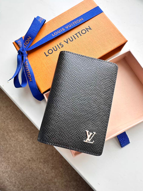 LOUIS VUITTON M30283 Men's Black Pocket Organiser | 路易威登 男仕銀包 (黑色)