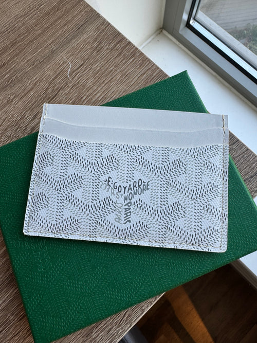 GOYARD Saint-Sulpice Card Wallet | 戈雅卡套(白色)