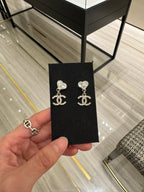 CHANEL Heart Earrings | 香奈兒 心心耳環 (銀色)