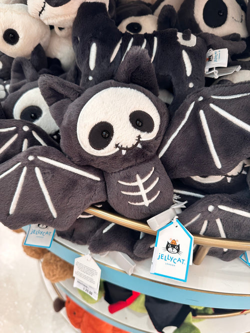 JELLYCAT Skelebat Jim | 骷髏吉姆 (黑白色) - LondonKelly 英國名牌代購