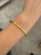 CELINE Celine Paris Thin Cuff | 賽琳 手鐲 (金色)