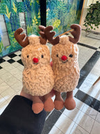 JELLYCAT Amuseables Peanut Reindeer | 花生馴鹿公仔 (啡色)