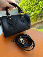 LOUIS VUITTON M82450 Nano Speedy Bag | 路易威登 手袋 (迷你/黑色)