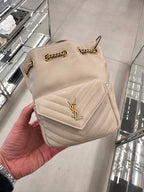 YSL SAINT LAURENT Nano Bucket Bag | 聖羅蘭 迷你水桶袋 (白色)