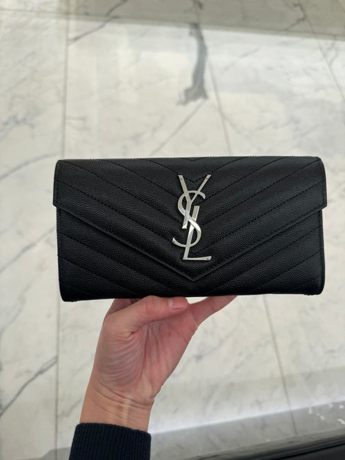 YSL SAINT LAURENT Large Flap Wallet YSL SAINT LAURENT Large Flap Wal LondonKelly