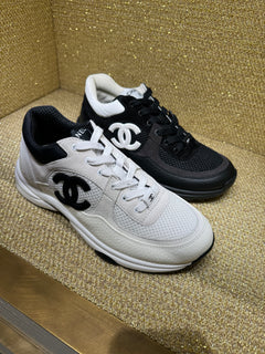 CHANEL G38299 Classic CC Sneaker | Chanel black and white panda sneakers (multi-color)