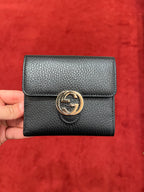 GUCCI Men's Blondie Wallet | 古馳 男仕銀包 (黑色)