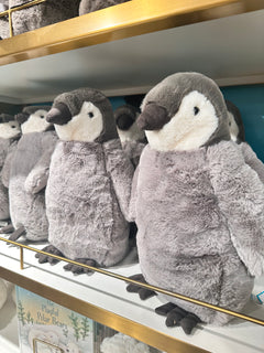 JELLYCAT Percy Penguin Percy Penguin grey LondonKelly