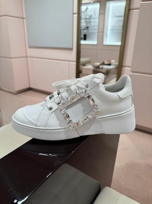 ROGER VIVIER Viv Skate Sneakers | RV 波鞋 (白色)