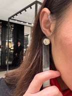 CHANEL 25C ABE860B Nacyo Earrings | 香奈兒 耳環 (Gold)