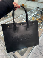 YSL SAINT LAURENT Rive Gauche Small Tote Bag | 聖羅蘭 手提袋 (黑色)