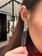 CHANEL 25C ABF078 Earrings | 香奈兒 香水耳環 (金色)