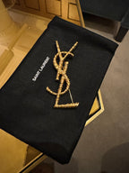 YSL SAINT LAURENT YSL Brooch | 聖羅蘭 胸針 (金色)