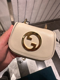 GUCCI Cardcase Wallet with Strap | 古馳 銀包 (White)