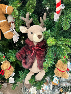 JELLYCAT Vivien Reindeer | 費雯·馴鹿公仔 (紅色)