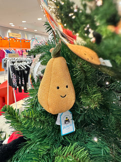 JELLYCAT Festive Folly Pear | 节日愚人梨(黄色) 