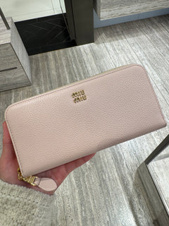 MIU MIU Large Leather Wallet | 繆繆 長銀包 (多色)