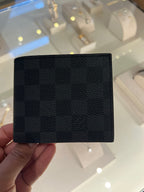 LOUIS VUITTON N63336 Men's Marco Wallet | 路易威登 男仕銀包 (黑色)