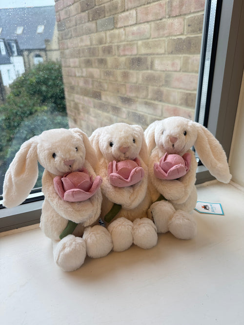 JELLYCAT Bashful Bunny 'Peony' | Shy bunny "Peony" (white)