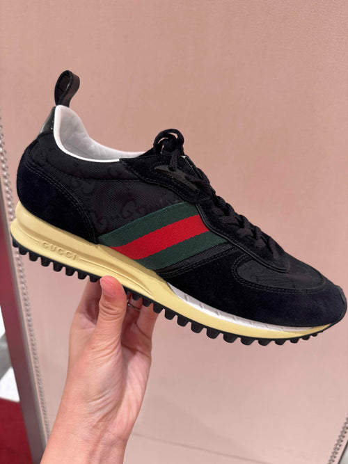 GUCCI Re-Motion GG Jacquard Sneaker(Black)