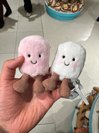 JELLYCAT Amuseable Pink and White Plush Marshmallows | 棉花糖公仔 (9CM/粉紅白色)