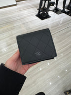 CHANEL AP387 All Black Wallet | 香奈兒 銀包 (全黑色)