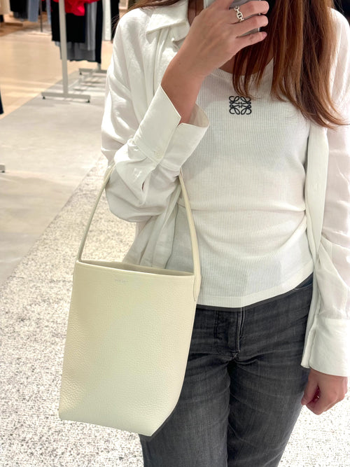 THE ROW Small N/S Park Tote in Leather | 手袋 (細碼/多色) Ivory