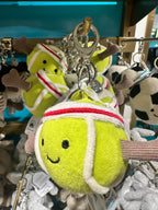 JELLYCAT Amuseables Sports Tennis Bag Charm | 運動網球手袋吊飾 (黃色)