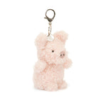 JELLYCAT Little Pig Bag Charm | 小豬手袋掛飾 (粉紅色)