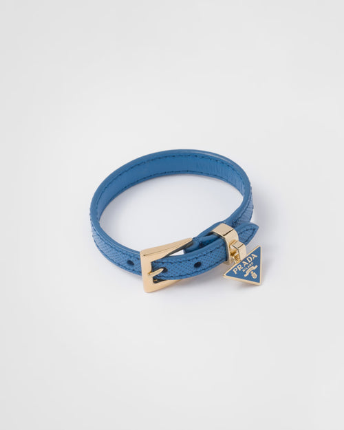 PRADA 1IB351 Saffiano Leather Bracelet | Prada bracelet (multi-color)