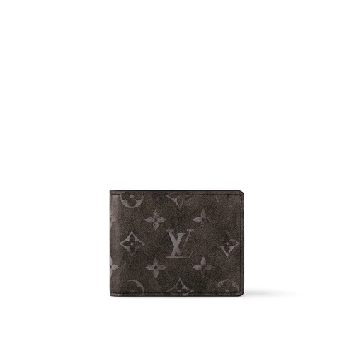 LOUIS VUITTON M11708 Men's Slender Wallet Brushed Monogram | 路易威登 男仕銀包 (黑色)