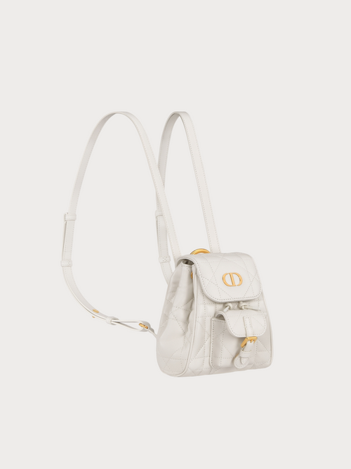 CHRISTIAN DIOR Dior Caro Multicarry Backpack with Chain(Medium/2 Colors)