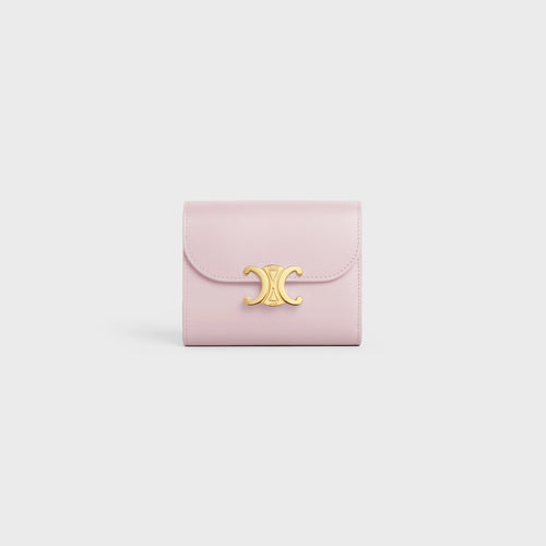 CELINE Small Wallet Triomphe | 赛琳凯旋门金扣银包(多色) 