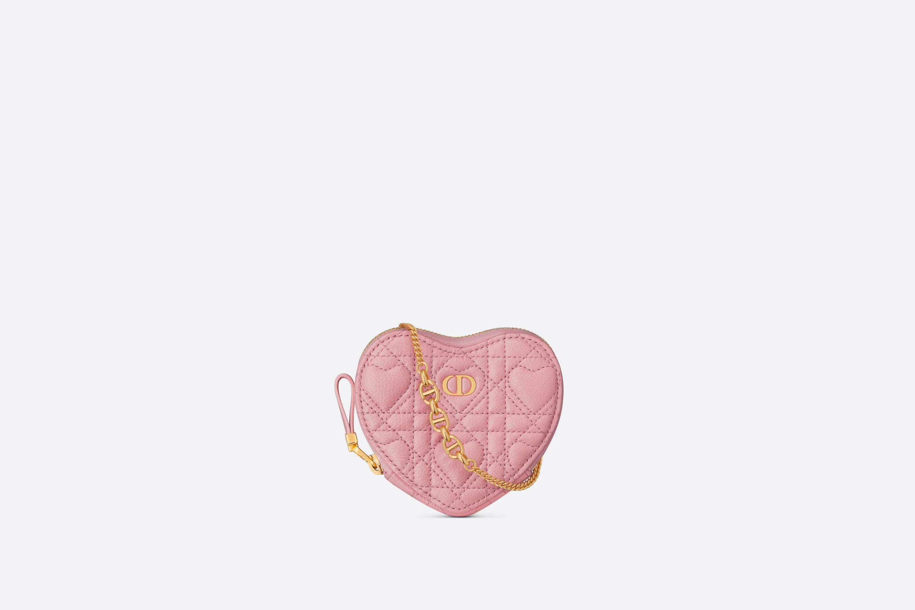 CHRISTIAN DIOR Heart Pouch with Chain Dior heart shaped handbag mul LondonKelly