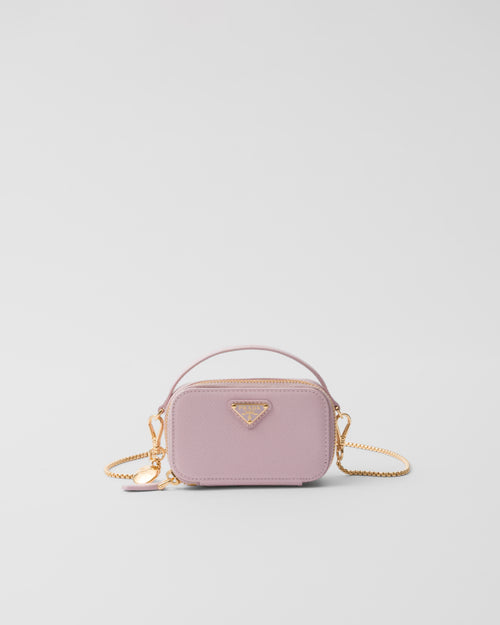 PRADA Saffiano Leather Mini-Pouch | 普拉達 迷你手袋 (Pink)