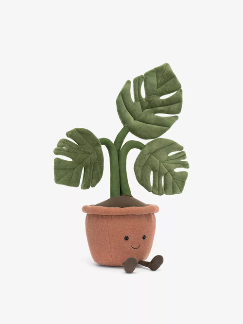 JELLYCAT Amuseable Monstera Plant soft toy 43cm