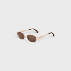 CELINE Women's Triomphe Metal 01 sunglasses in Metal | 賽琳 太陽眼鏡 (多色)