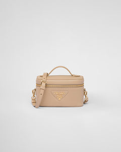 PRADA Leather Mini-Bag | 普拉達 迷你袋 (Sand Beige)