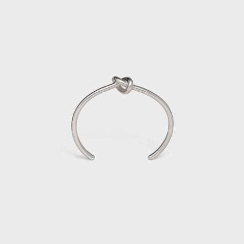 CELINE Knot Extra-Thin Bracelet in Brass | Celine Bracelet (Multicolor)