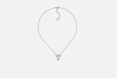 CHRISTIAN DIOR Petit CD Necklace | 迪奧 頸鏈 (Silver)