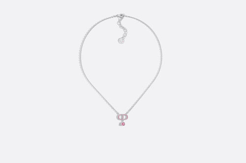 CHRISTIAN DIOR Petit CD Necklace | 迪奧 頸鏈 (Silver)