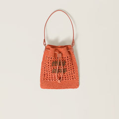 MIU MIU Woven Fabric Mini-Bag | Miu Miu Woven Fabric Bag (Multicolor)