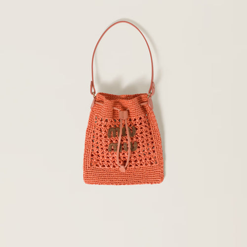 MIU MIU Woven Fabric Mini-Bag | Miu Miu Woven Fabric Bag (Multicolor)