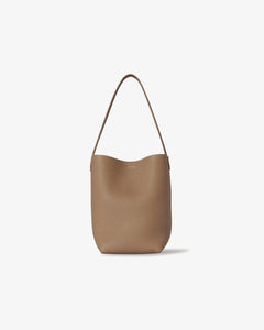 THE ROW Small N/S Park Tote in Leather | 手袋 (細碼/多色) Dark Taupe