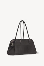 THE ROW Margaux Shoulder 12 Bag in Leather | Handbag (Black) 