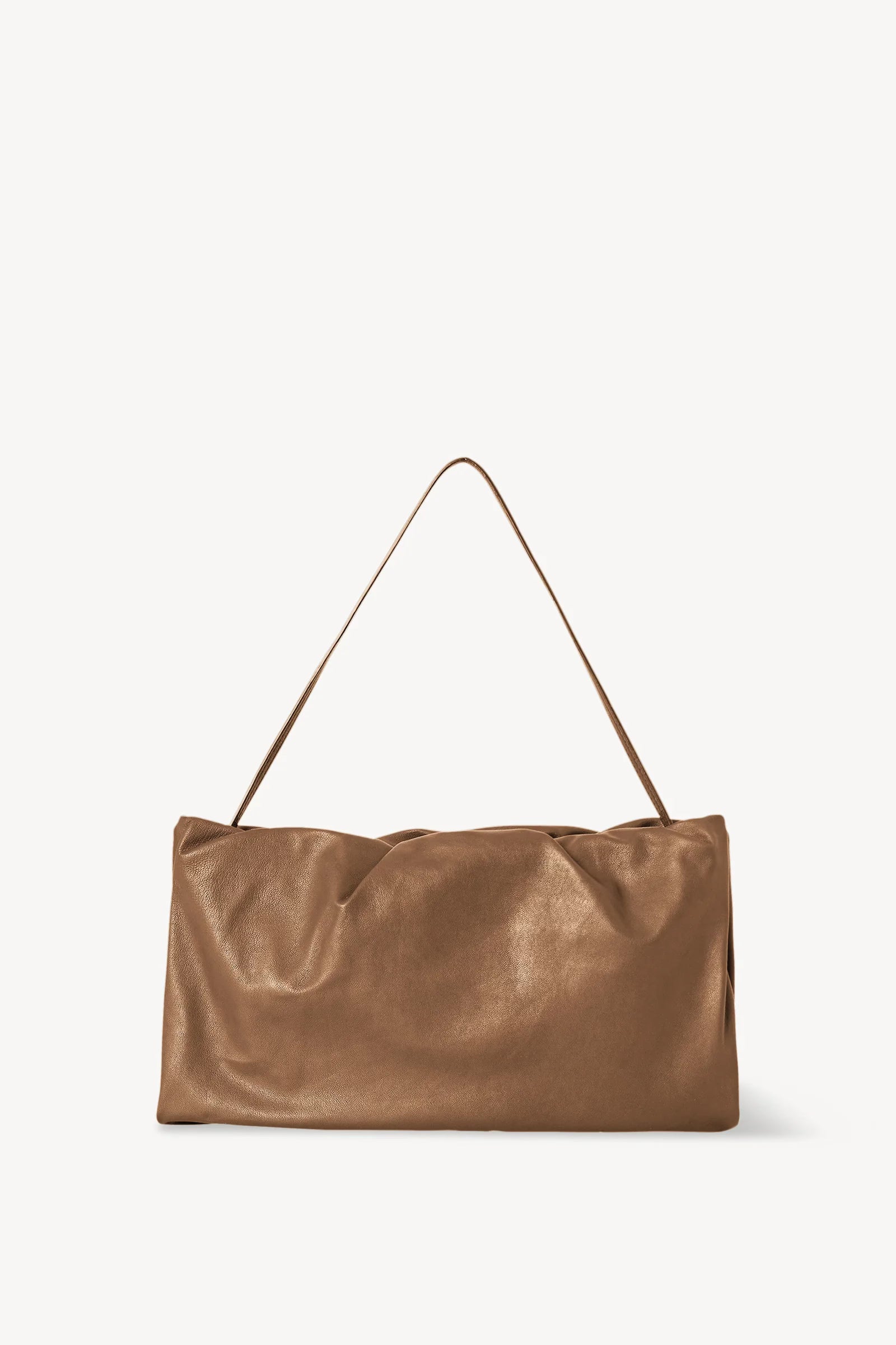 THE ROW 【THE ROW ザロウ】Bourse bag美品 XL Bourse Bag in Leather