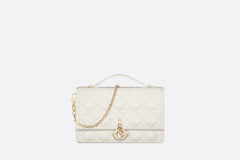 CHRISTIAN DIOR Miss Dior Top Handle Bag | 迪奧 手袋 (White)